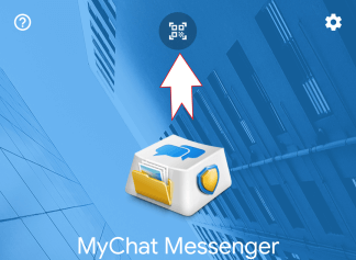 Scanning QR code in MyChat for Android