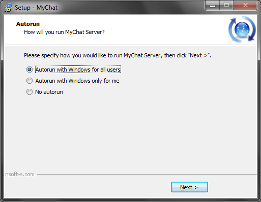 How to launch MyChat Server